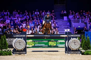 Ben Maher claims a podium place in the FEI World Cup qualifier of Lyon Ben Maher claims a podium place in the FEI World Cup qualifier of Lyon